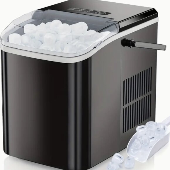 26lbs Portable Countertop Ice Maker Machine - 9 Ice Cubes Ready in 6 Mins